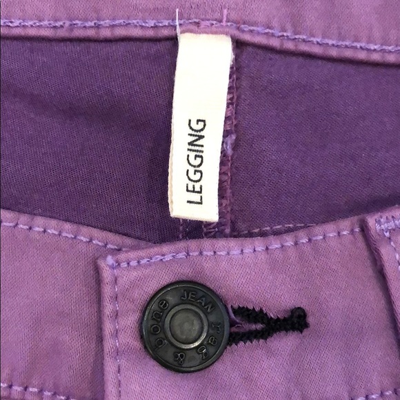 Rag & Bone Violet Cotton Modal Legging Pants NWOT - Picture 5 of 8
